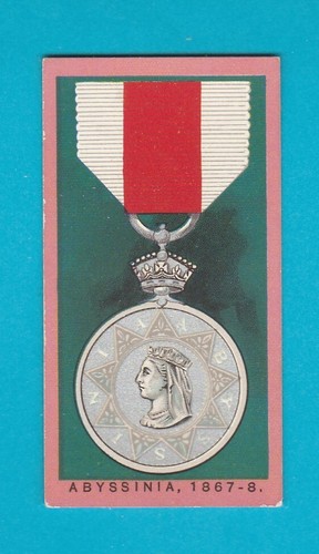 Medals abyssinia 1867 8 - medals,