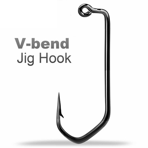 Degree bend worm jig - 90, v-bend