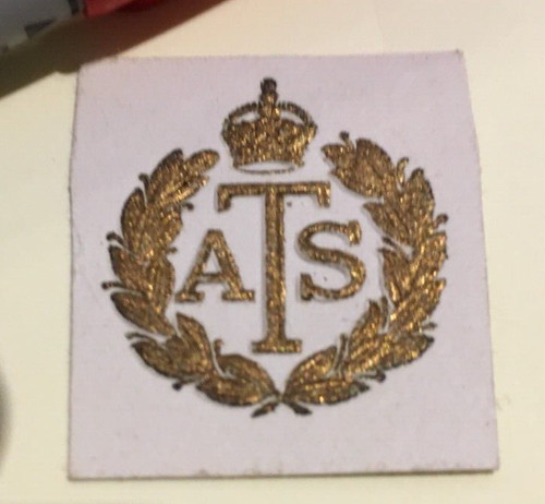Ats badge small - badge, embossed