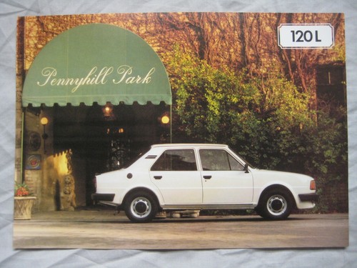 1984 skoda 120l sales - 120l, sheet