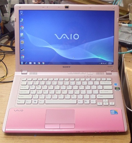 Sony pink vpccw - 21fx, intel