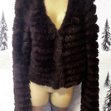 Vintage Rabbit Fur Jacket By