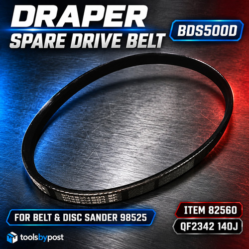Draper spare drive belt - drive, for