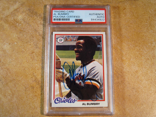 Bumbry 1978 topps - al,