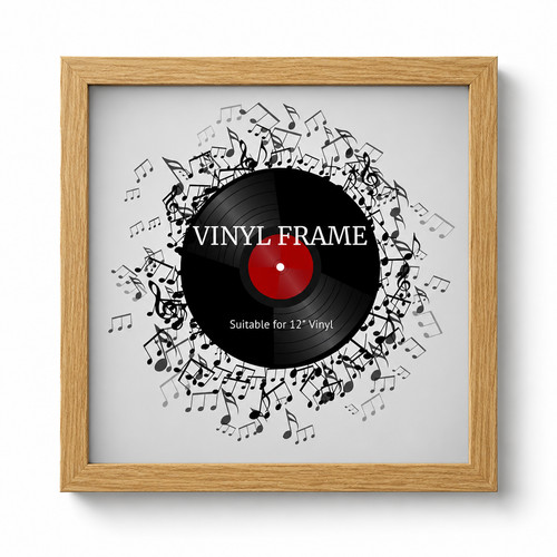 Vinyl record display frame - vinyl,