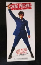 Spring Awakening Flyer - London West End Musical - Aneurin Barnard, Iawn Rheon