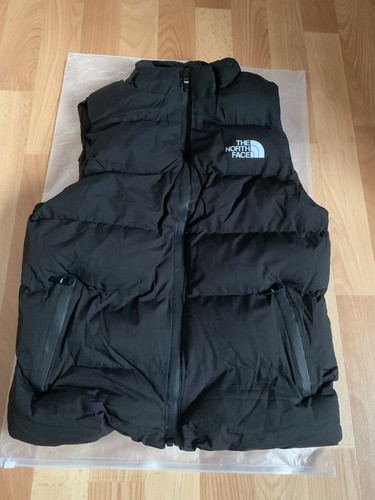 Black north face gilet - black,
