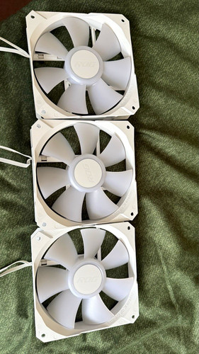Asus rog strix 120mm - asus, white
