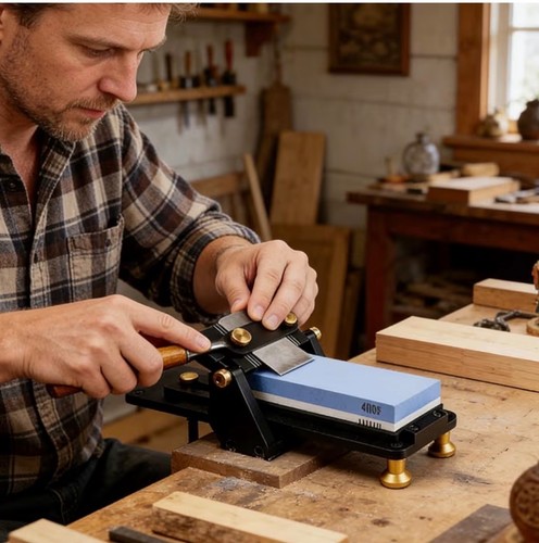 Honing guide system - honing,