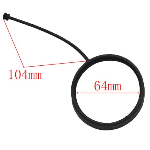 Fuel tank cap cord strap - cap,