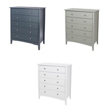 Como 5 Drawer Chest, Various