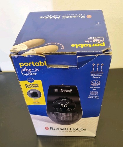 Portable plug heater 500w - portable,