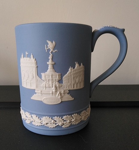 Wedgwood blue jasper ware - blue,