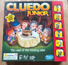 Cluedo Junior -  'The Case of the Missing Cake' Board Game  (Complete)    [B39]