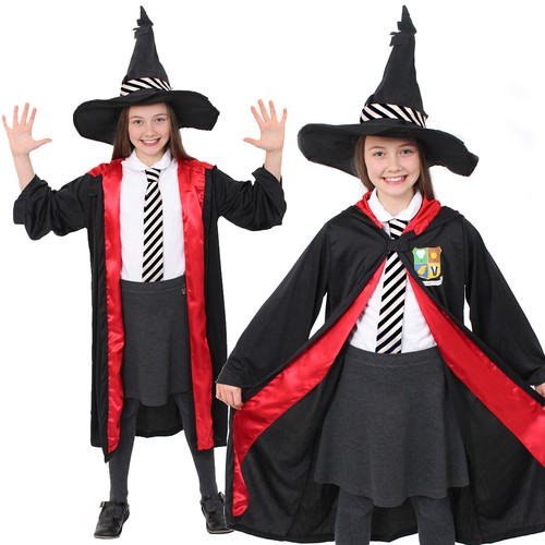 Girls school witch fancy dress - witch,