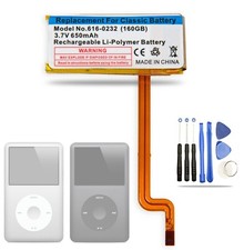 Genuine iPod Classic A1238 30GB 60GB 80GB 120GB 160GB 616-0229 616-0412 Battery