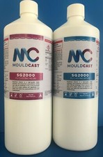 MouldCast SG2000 Polyurethane Liquid Plastic Fast Cast -  2kg casting resin kit