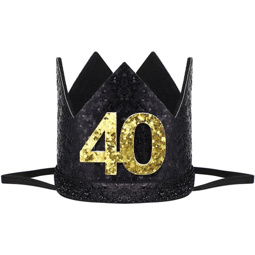 Crown birthday hat - birthday, mens