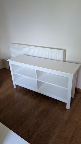 Ikea brusali white bench tv - brusali,