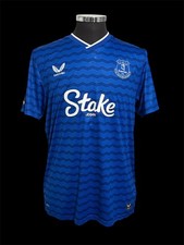 Match Worn Issued Everton Home Shirt 2025/26