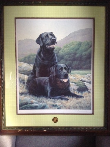 Framed hand signed nigel - by,