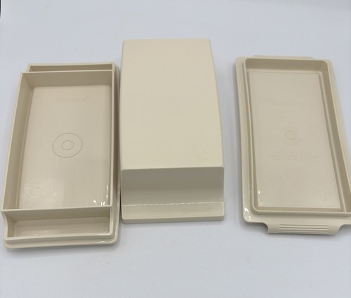 Vintage tupperware butter dish - butter,