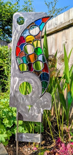 Fin sculpture hand made - -,