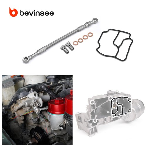 Oil filter housing - filter, gasket