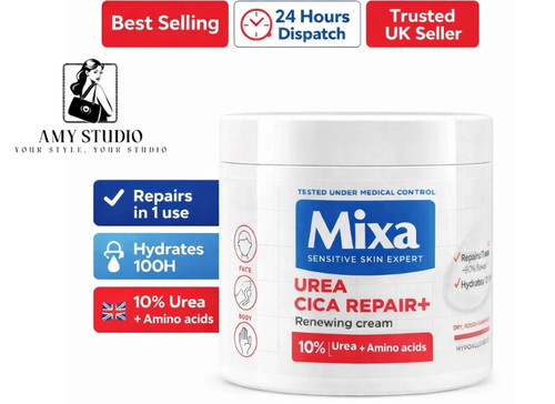 Mixa cream cica urea smoothing - cream,