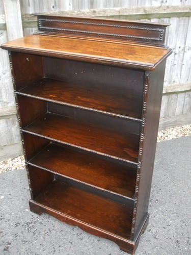 Antique oak bookcase