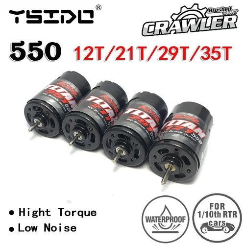 550 brushed motor waterproof - brushed,