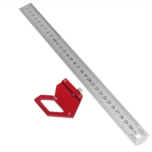 Woodworking steel ruler - woodworking,