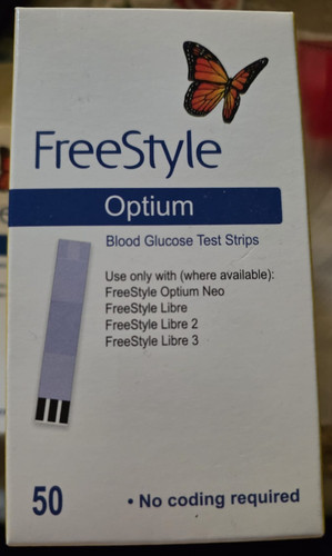 Freestyle optium blood - optium, glucose