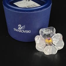 Swarovski Crystal DISNEY BAMBI FLOWER TITLE PLAQUE 955432 Boxed