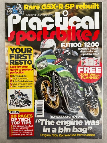 Practical sportsbikes magazine - practical,