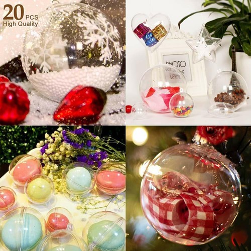 200 clear plastic christmas - 20-200,