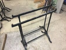 wrought iron Tressels in great condition best bit there cheap and I have more