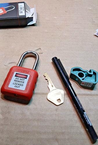Electrical lock out kit - lock-out,