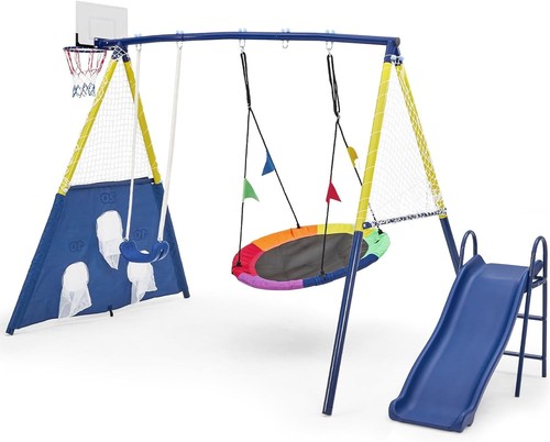 Kids swing set - set,, heavy