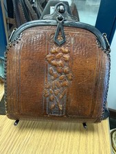 Antique early 1900 tooled - early,