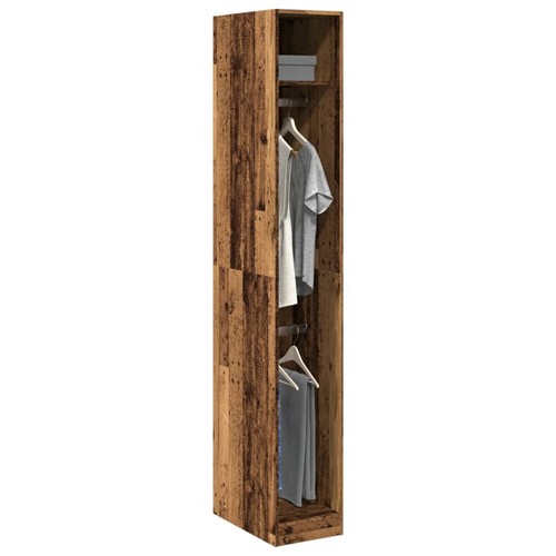 Engineered wood wardrobe - engineered,