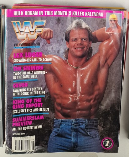 Wwf magazine september 1993 - wwf,