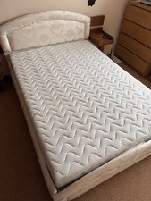 5ft Adjustable Electric Mobility Double Bed + Headboard + Memory Mattress