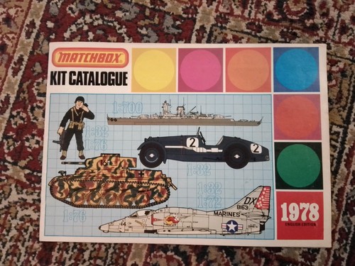 Matchbox 1978 kit catalogue - matchbox,