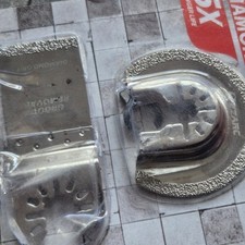 Diamond Multi-Tool Acc. Set, Multitool Grout Removal Accessories