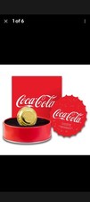 Solid Gold Coca-Cola Cap PAMP 1.2g .9999 Fine Gold Coin Coke New Sealed 