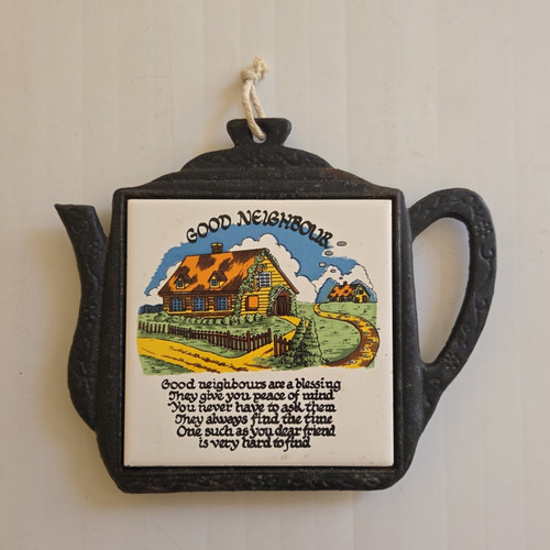 Vintage good neighbours poem - good,