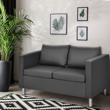 Modern loveseat sofa - sofa, pu