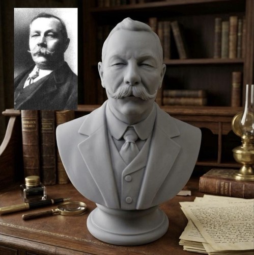 Sir arthur conan - arthur, bust