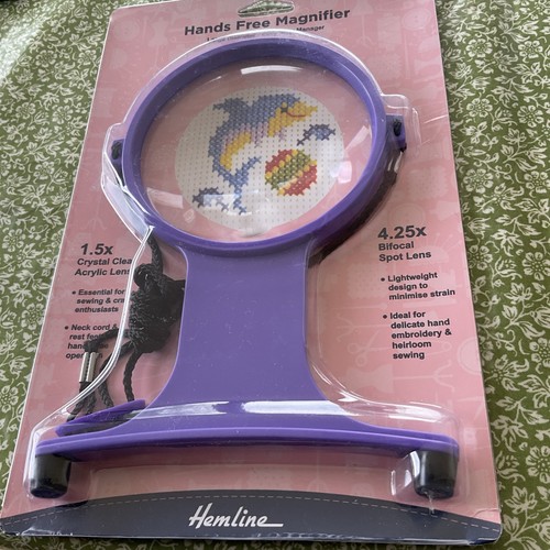 Hemline hands free magnifier - free,